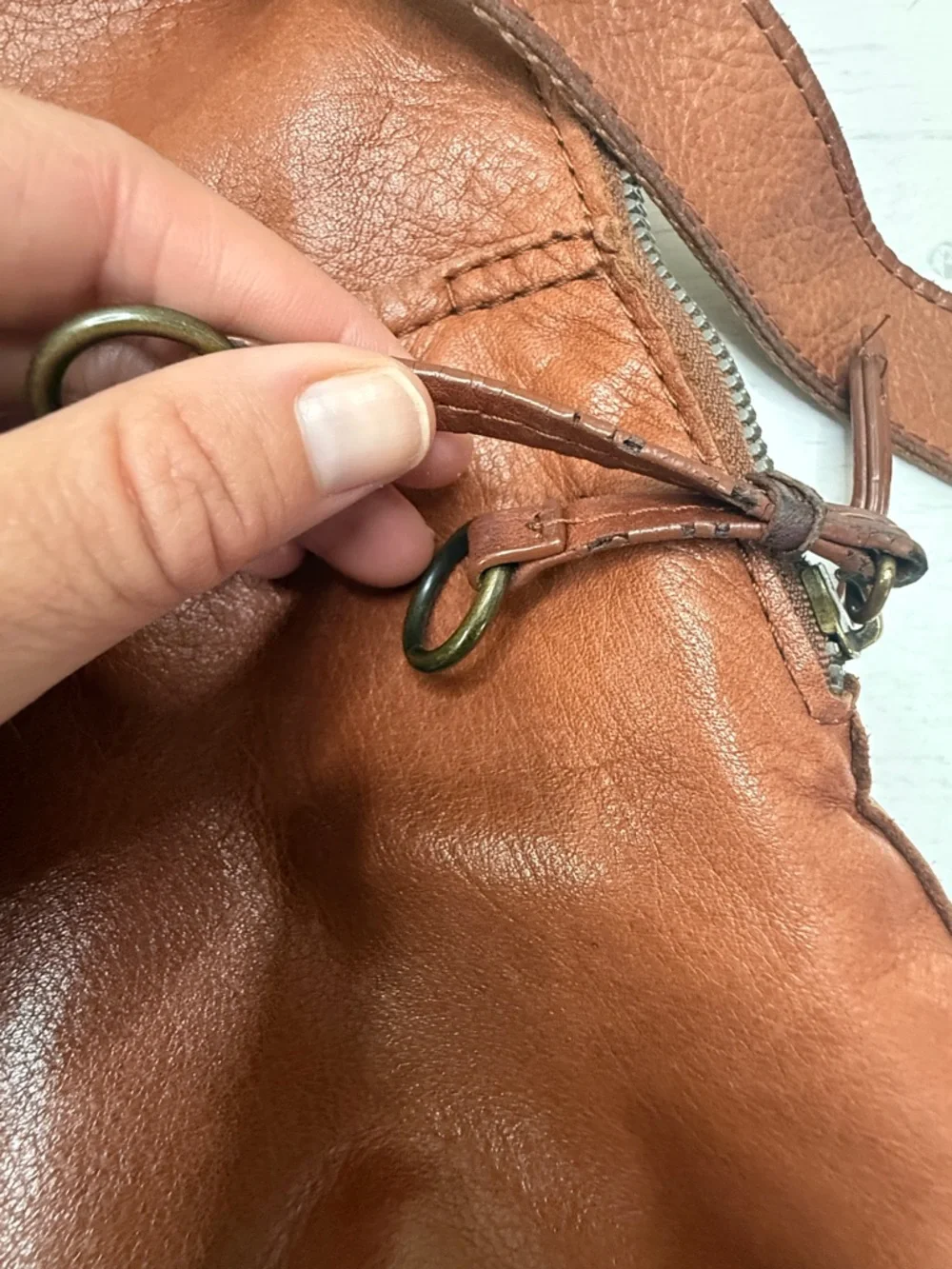 American Leather Co. Cleveland Leather Backpack